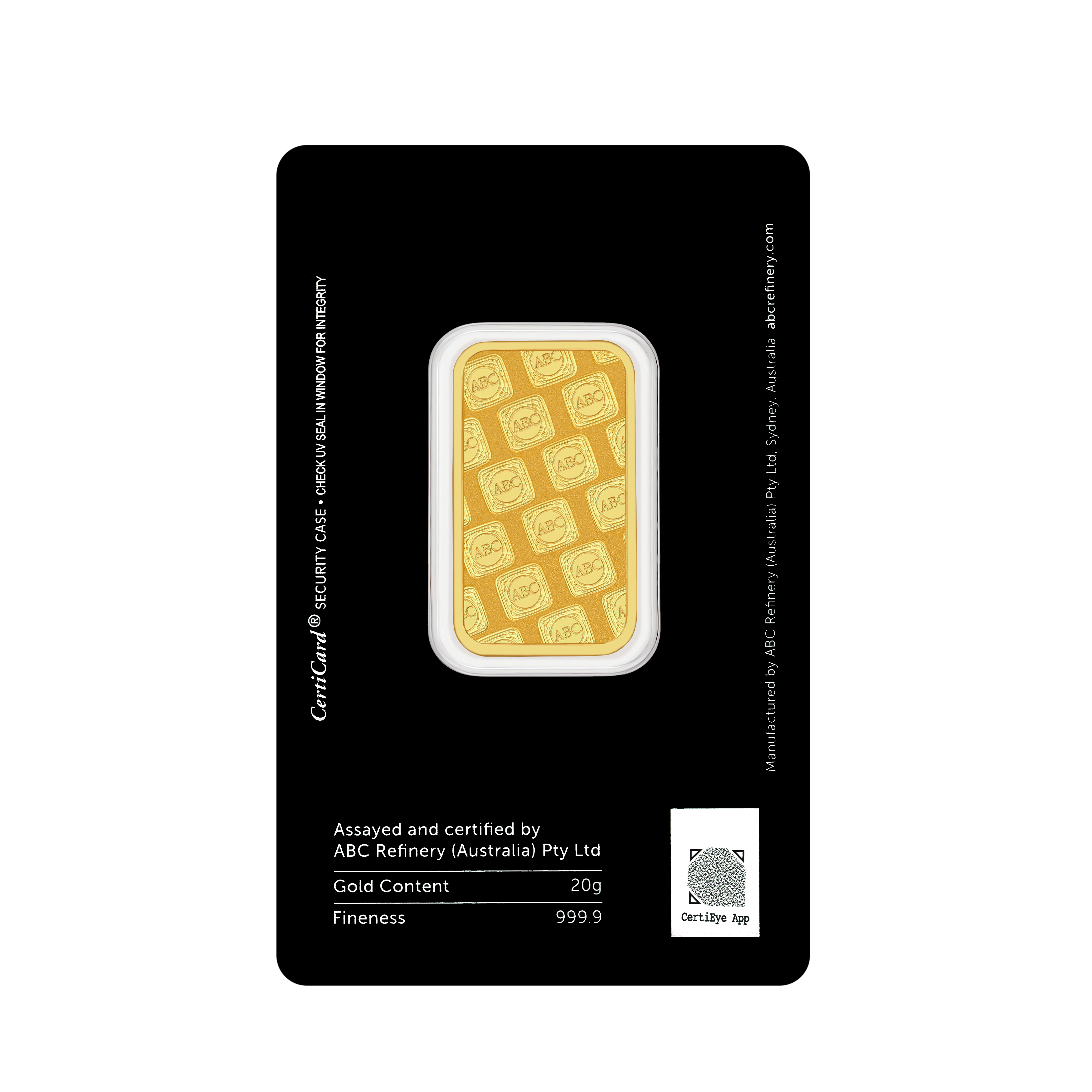 20g OzsekerGrup Gold Minted Tablet 9999 Gold