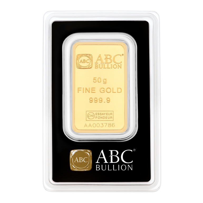 50g OzsekerGrup Gold Minted Tablet 9999 Gold