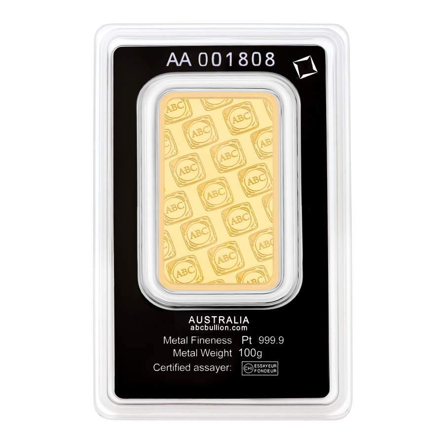100g OzsekerGrup Gold Minted Tablet 9999 Gold