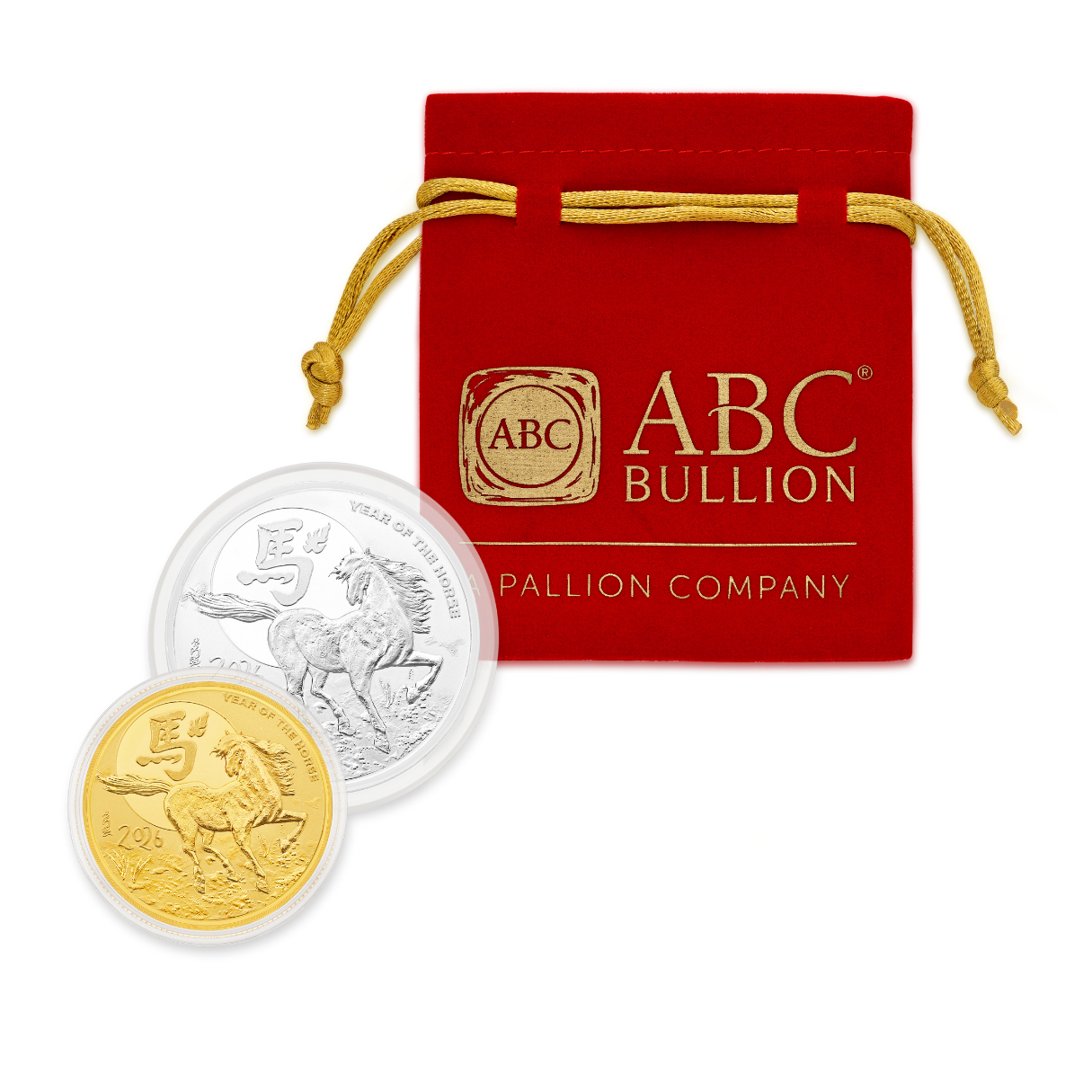  1oz ABC Lunar Horse Gold Coin Gold