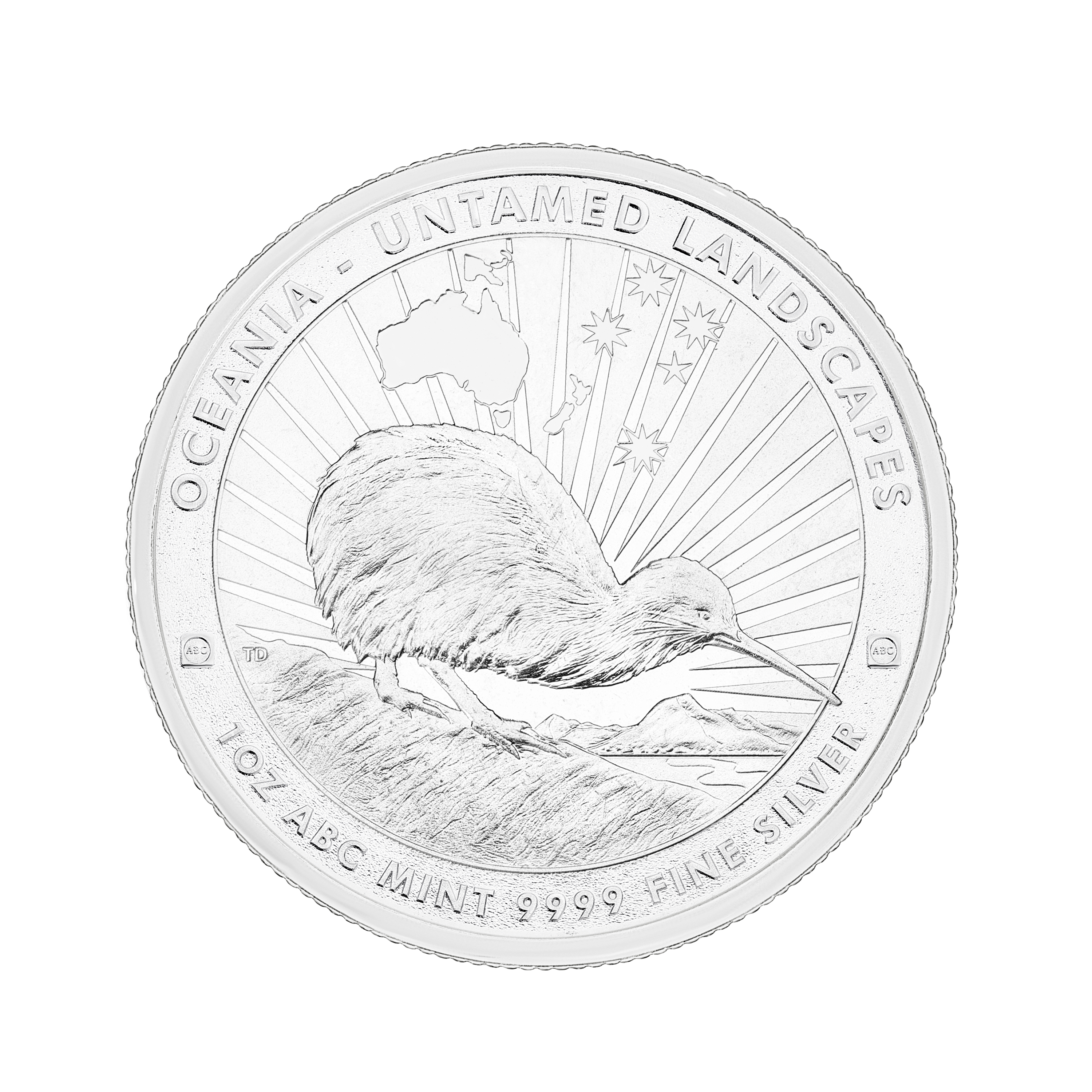 Untamed Landscapes The Kiwi 1 oz Silver Coin Silver
