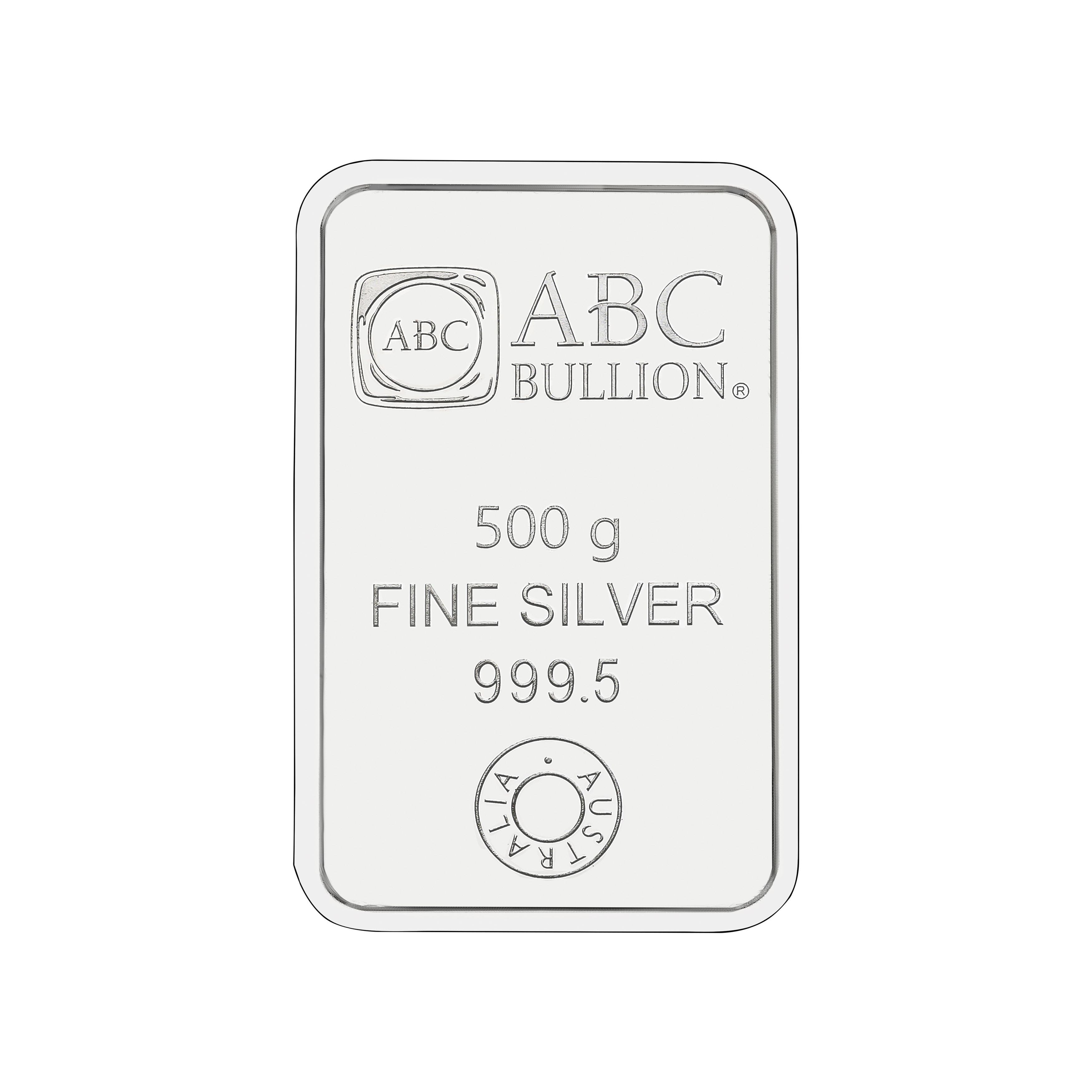 500g Silver Eureka Minted Bar 999.5 Silver