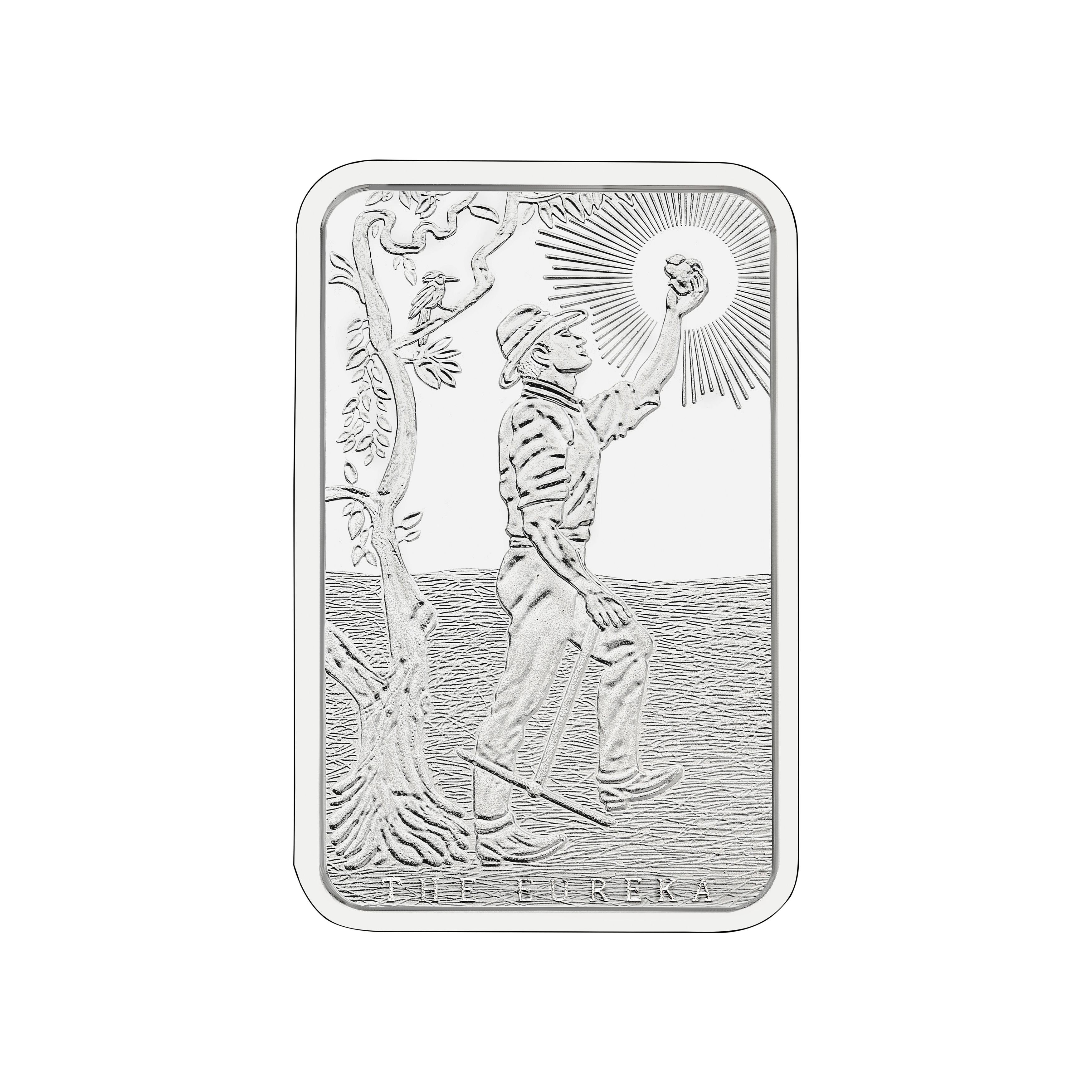 500g Silver Eureka Minted Bar 999.5 Silver