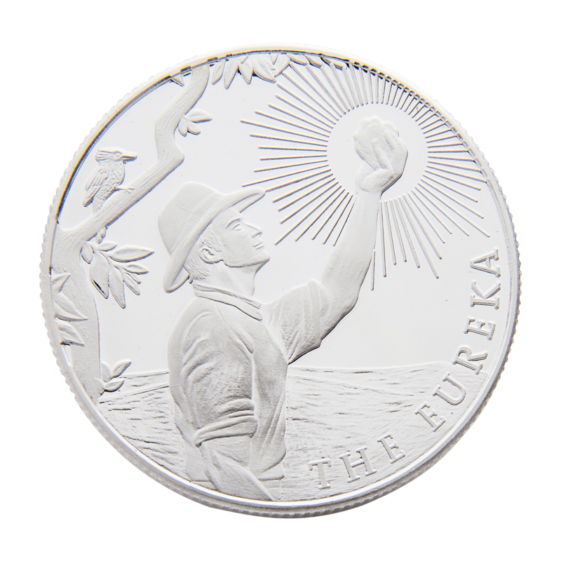 1oz Silver Eureka Coin 999.5 Silver