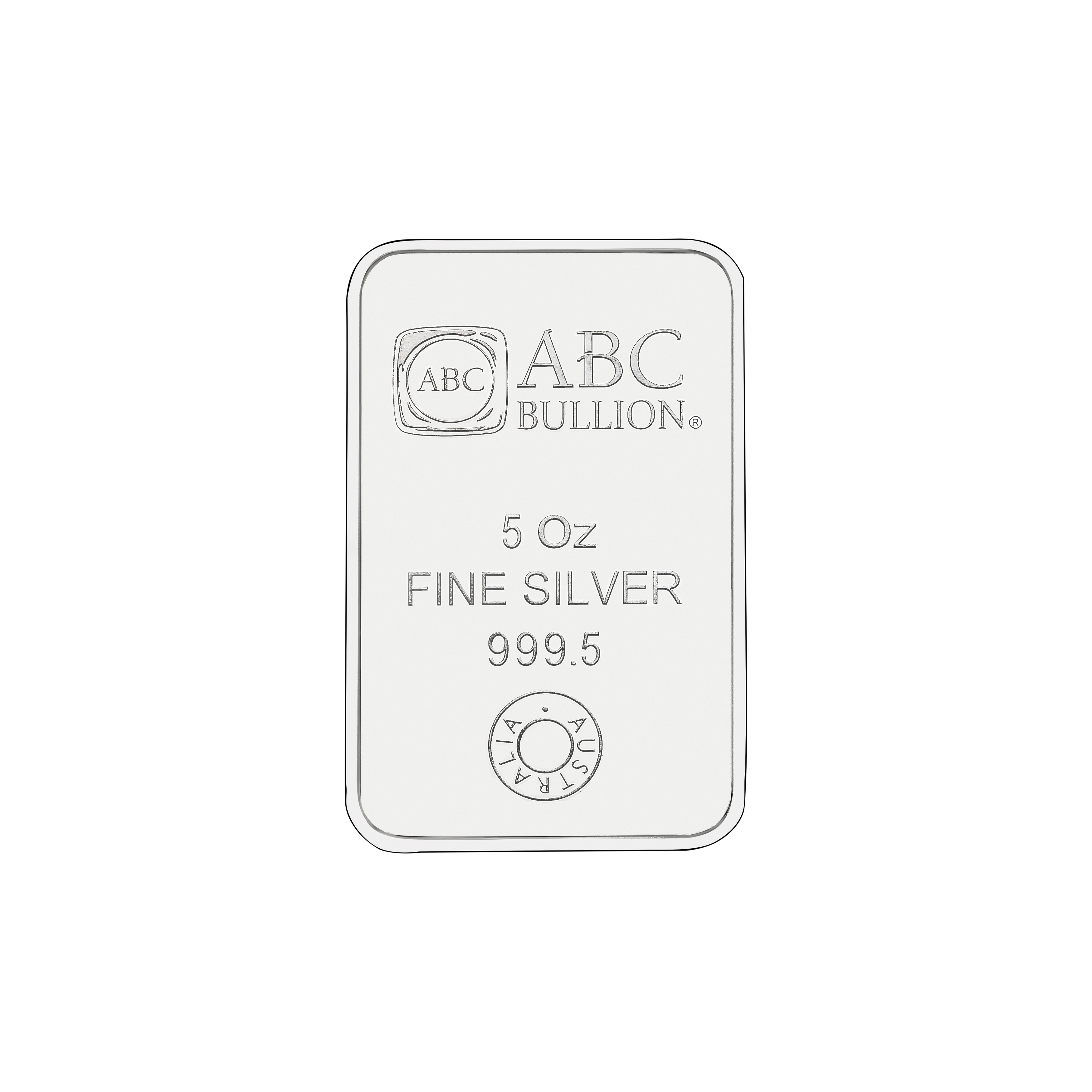 5oz Silver Eureka Minted Bar 999.5 Silver