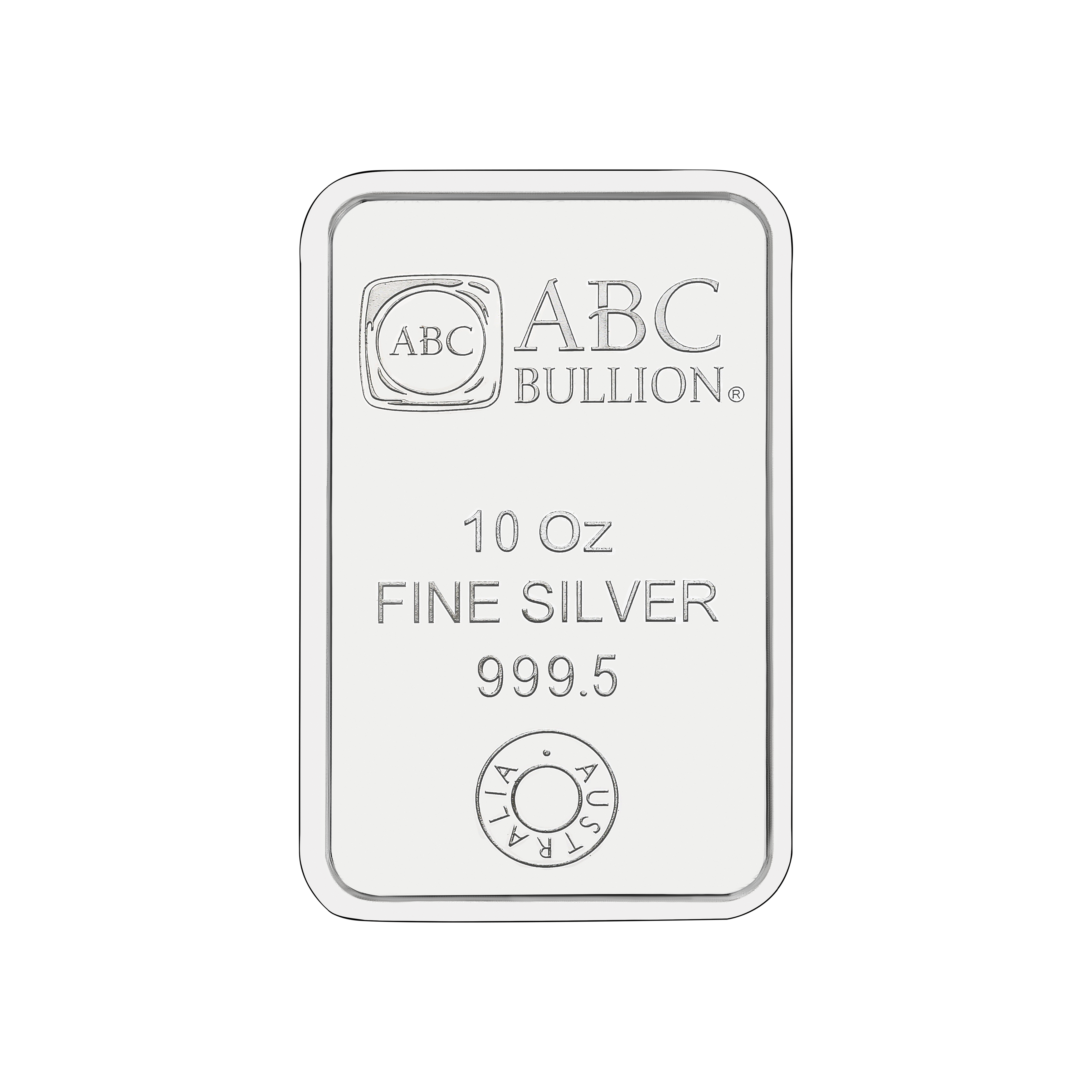 10oz Silver Eureka Minted Bar 999.5 Silver